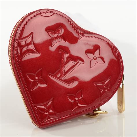 louis vuitton heart coin purse red|louis vuitton purse with coin.